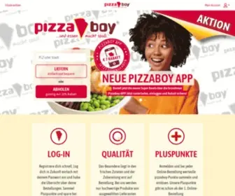 Pizza-Boy.de(Pizzaboy Pizzaservice Lieferservice online bestellen) Screenshot