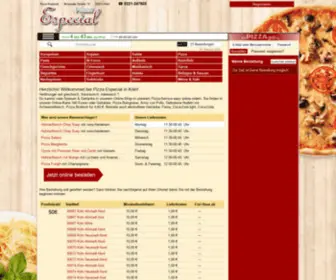 Pizza-Especial-Koeln.de(Pizza Especial inK) Screenshot