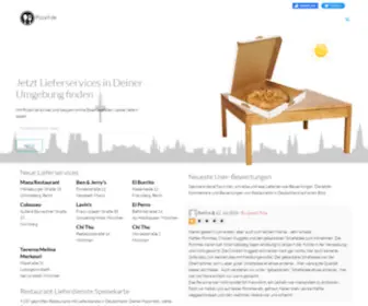 Pizza9.de(Online Essen bestellen) Screenshot