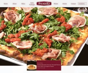Pizzaandbrew.com(Racanelli's Pizza & Brew) Screenshot