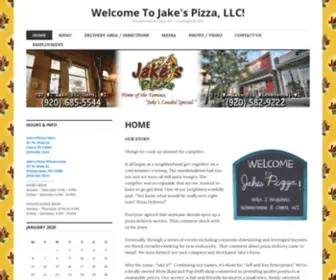 Pizzaatjakes.com(Jakes Pizza LLC) Screenshot