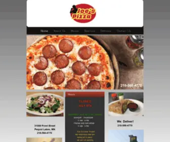 Pizzaatjoes.com(Joe's Pizza) Screenshot