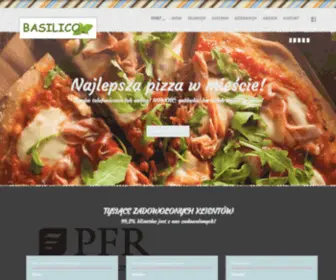 Pizzabasilico.pl(Pizzeria Basilico Starogard Gdański) Screenshot