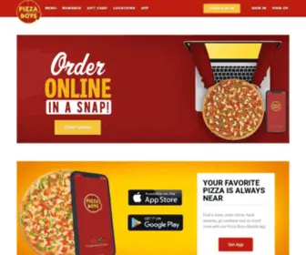 Pizzaboys.com(Pizzaboys) Screenshot