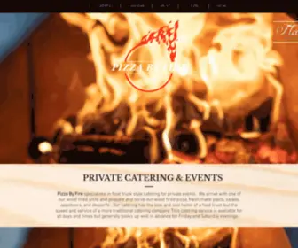 Pizzabyfire.com(PIZZA BY FIRE) Screenshot