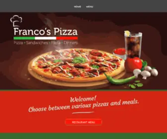 Pizzabyfranco.com(Pizzabyfranco) Screenshot