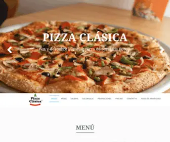 Pizzaclasica.com(Pizza Clásica) Screenshot