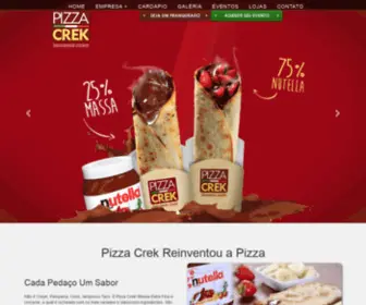 Pizzacrek.com.br(Pizza Crek) Screenshot