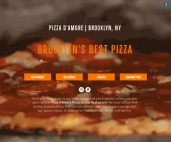 Pizzadamorenyc.com(Pizza Restaurant and Italian Catering) Screenshot