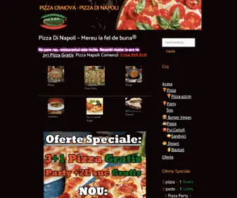 Pizzadinapoli.ro(Pizza Craiova) Screenshot