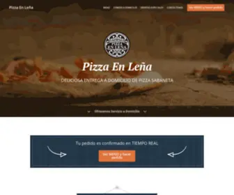 Pizzaenlena.com(Hacer pedido en línea para entrega a domicilio. Aquí en Pizza En Leña) Screenshot