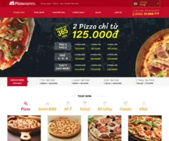 Pizzaexpress.vn(Pizza Express) Screenshot