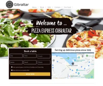 Pizzaexpressgib.com(Gibraltar) Screenshot