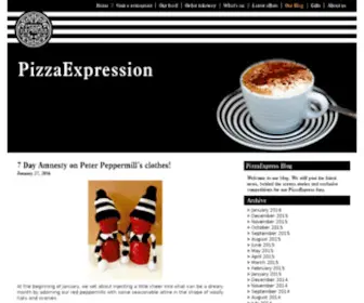 Pizzaexpressnews.com(PizzaExpress Blog) Screenshot