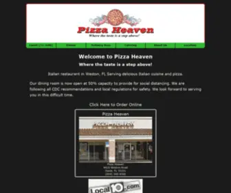 Pizzaheavenrestaurant.com(Pizza Heaven) Screenshot