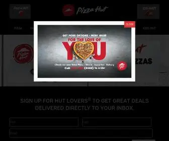 Pizzahut-TT.com(Pizza Hut Trinidad and Tobago) Screenshot