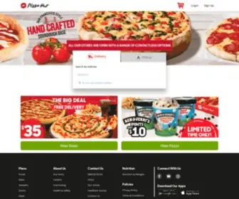 Pizzahut.co.nz(Pizza Hut) Screenshot