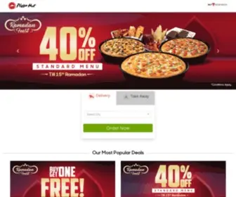 Pizzahut.com.pk(Pizza Hut Pakistan) Screenshot