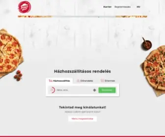 Pizzahut.hu(Pizza Hut) Screenshot