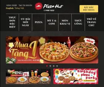 Pizzahut.vn(Pizza Hut VN) Screenshot