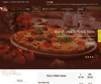Pizzailforno.ro(Pizza IL Forno) Screenshot