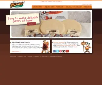 Pizzakit.com(Little Caesars Pizza Kit Fundraising Program proudly) Screenshot
