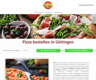 Pizzaland.de(Ihr Lieferservice in vielen deutschen St) Screenshot