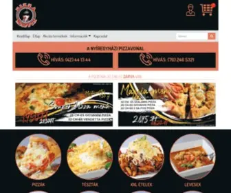 Pizzamaffia.hu(Pizza Maffia) Screenshot