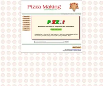 Pizzamaking.com(Pizza Making) Screenshot