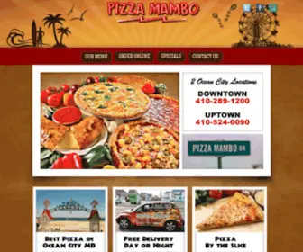 Pizzamambo.com(Pizza Mambo) Screenshot