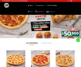 Pizzamania.com.co(Pizzamania) Screenshot