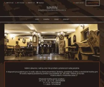 Pizzamarin.sk(MARIN) Screenshot