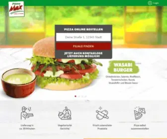 Pizzamax.de(Pizza Max) Screenshot