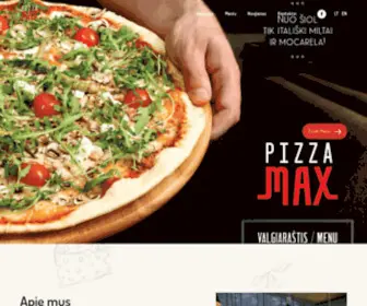 Pizzamax.lt(pizzamax) Screenshot