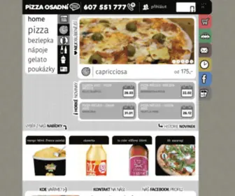 Pizzaosadni.cz(Pizza) Screenshot