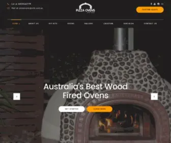 Pizzaovensnmore.com.au(Commercial & Domestic Wood Fired Pizza Ovens Melbourne) Screenshot