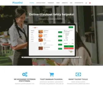 Pizzaovi.fi(PizzaOvi-OnlineTilausJärjestelmä) Screenshot