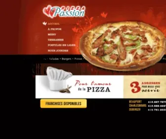 Pizzapassion.ca(Pizzapassion) Screenshot