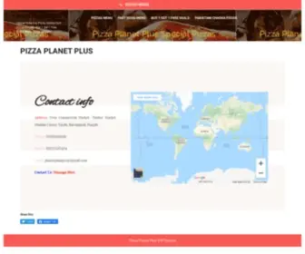 Pizzaplanetplus.com(Pizza Planet Plus) Screenshot