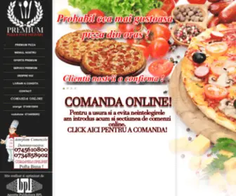 Pizzapremium.ro(Premium Pizza) Screenshot