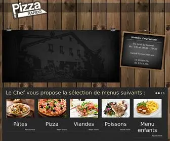Pizzarapido.ch(Pizza Rapido) Screenshot