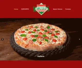 Pizzariamarcelus.com.br(Marcelu's) Screenshot