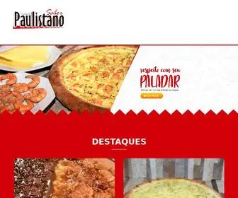 Pizzariasaborpaulistano.com.br(Pizzaria Sabor Paulistano) Screenshot