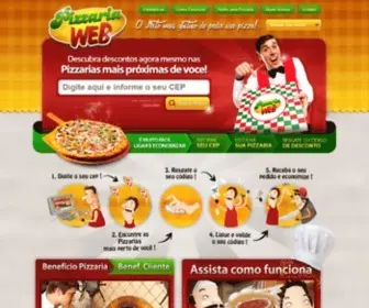 Pizzariaweb.com.br(Cupons de 15) Screenshot