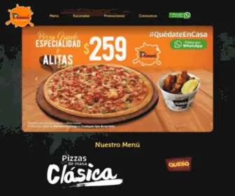 Pizzasminoni.com(Disfruta Pizzas Minoni sin salir de casa) Screenshot