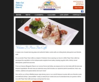 Pizzatimecaffe.com(Pizza Time Caffe) Screenshot
