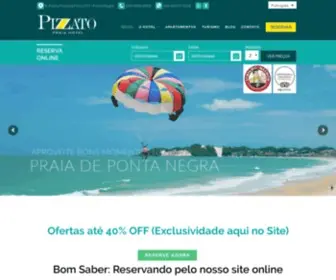 Pizzato.com.br(Apenas 30 metros da Praia de Ponta Negra em Natal) Screenshot