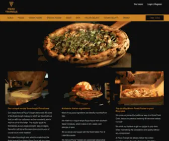 Pizzatriangle.co.uk(Pizza Triangle) Screenshot