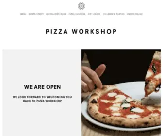 Pizzaworkshop.co.uk(Pizzaworkshop) Screenshot