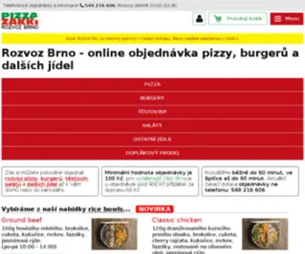 Pizzazakki.cz(Doména) Screenshot
